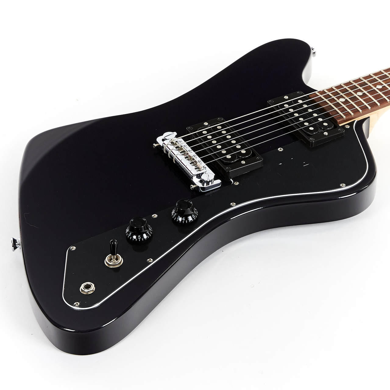 2017 Gibson Firebird Zero Electric Guitar Blackberry Finish