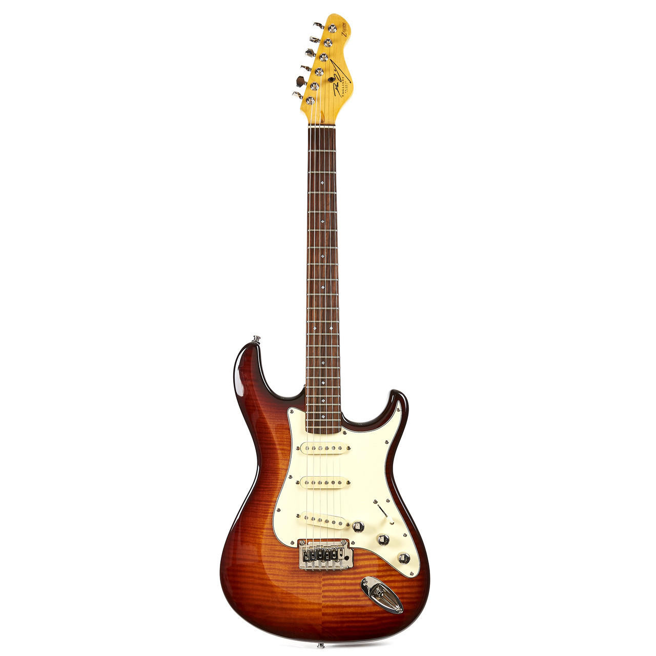Used Dean Zelinsky Tagliare Electric Guitar Sunburst Finish