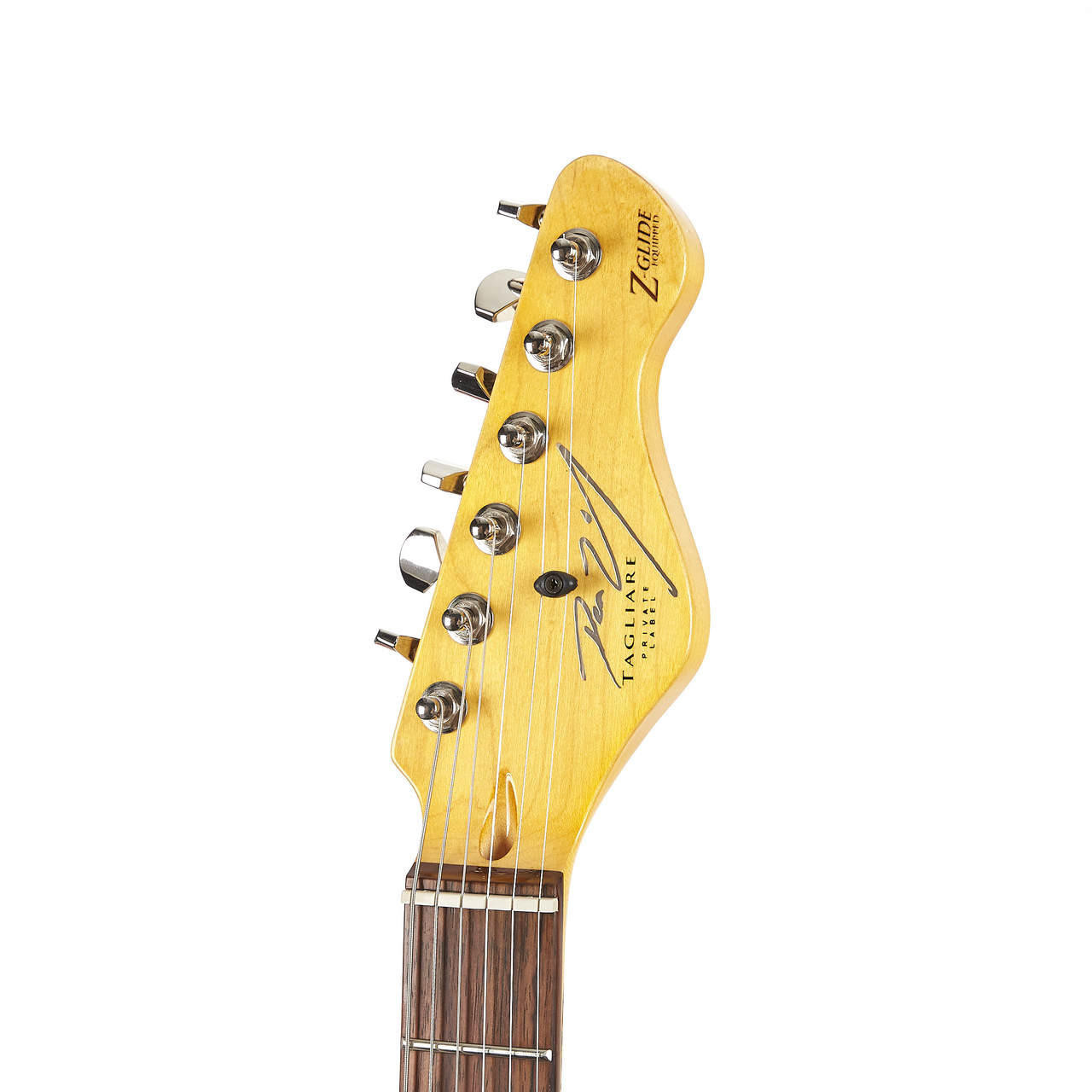 Used Dean Zelinsky Tagliare Electric Guitar Sunburst Finish
