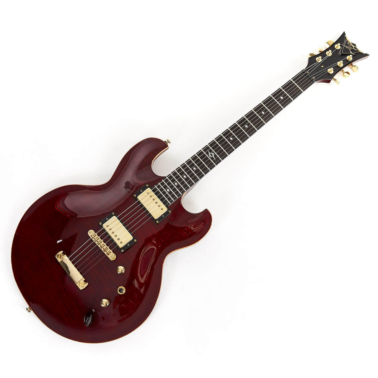 Used Dean Zelinsky Imperial Electric Guitar Wine Red Finish