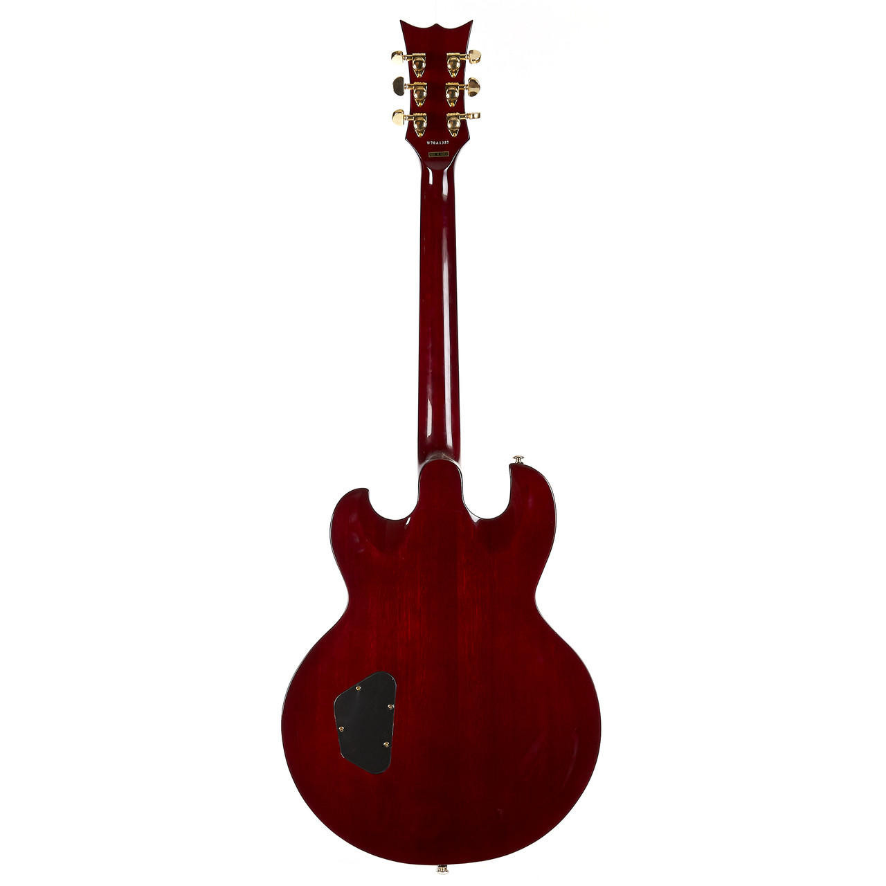 Used Dean Zelinsky Imperial Electric Guitar Wine Red Finish