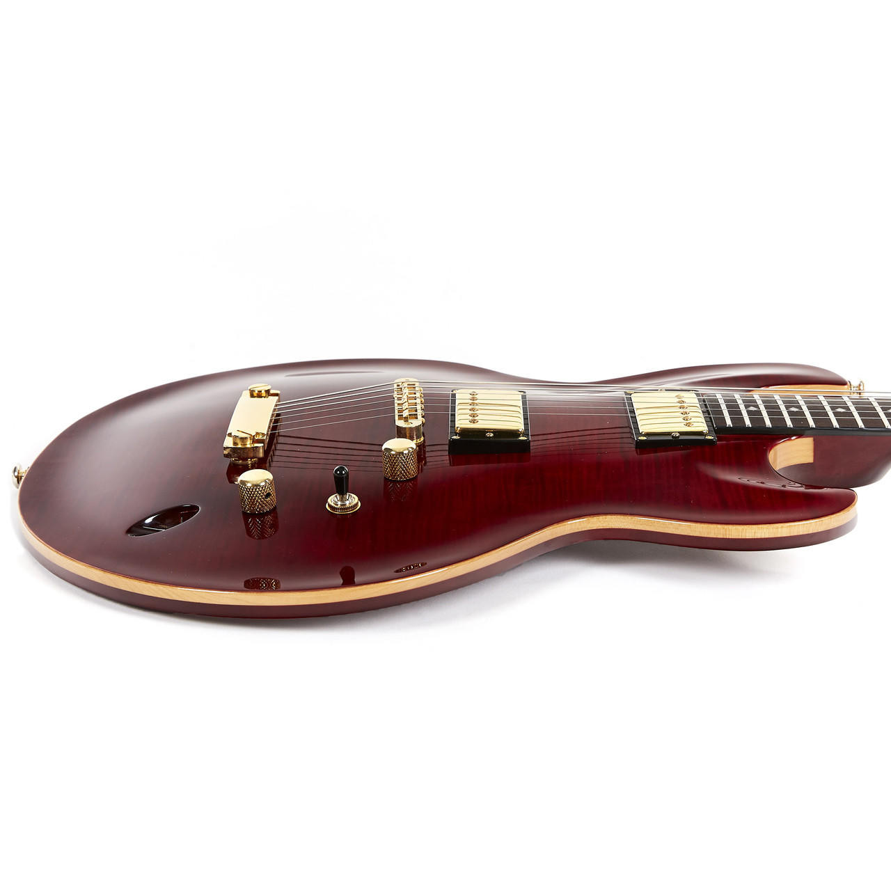 Used Dean Zelinsky Imperial Electric Guitar Wine Red Finish