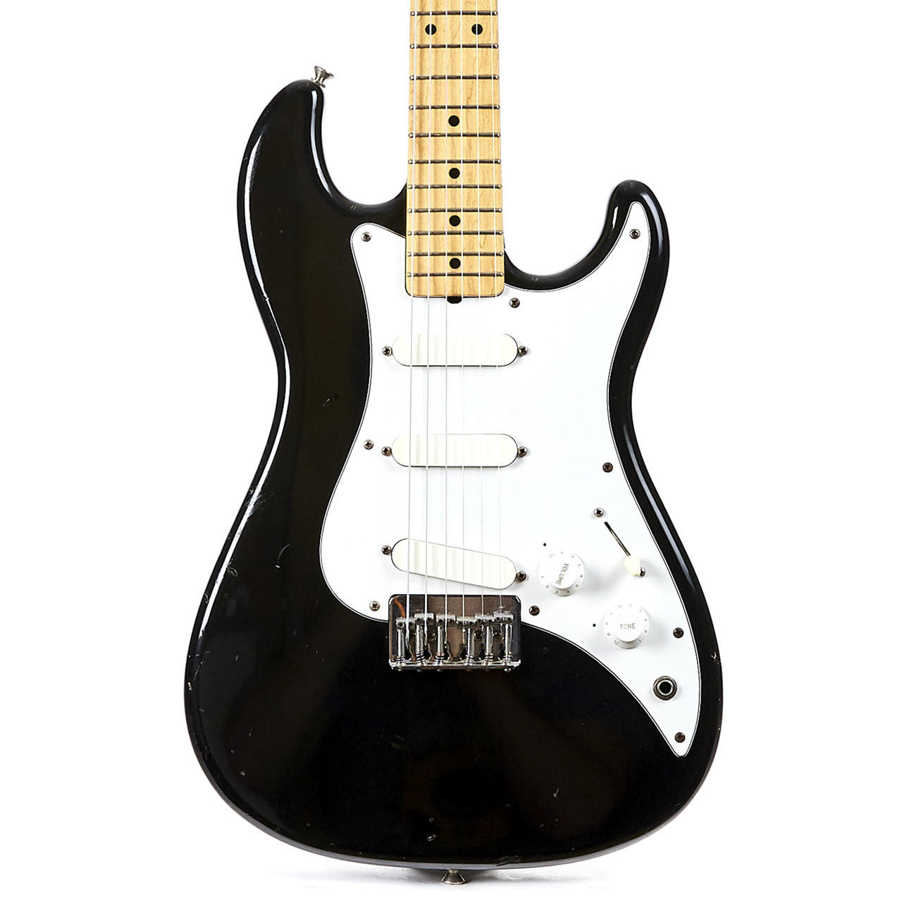 1984 Squier MIJ Bullet Strat Black | Cream City Music