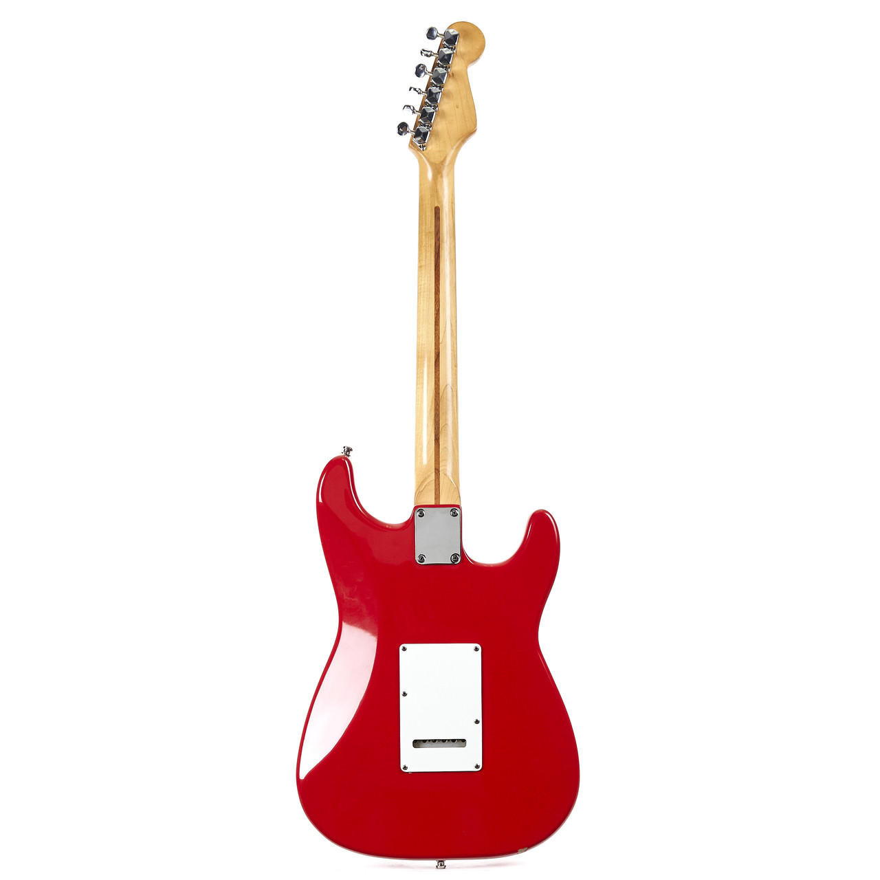 Used Fender Squier Series Stratocaster MIK Dakota Red 1993 | Cream