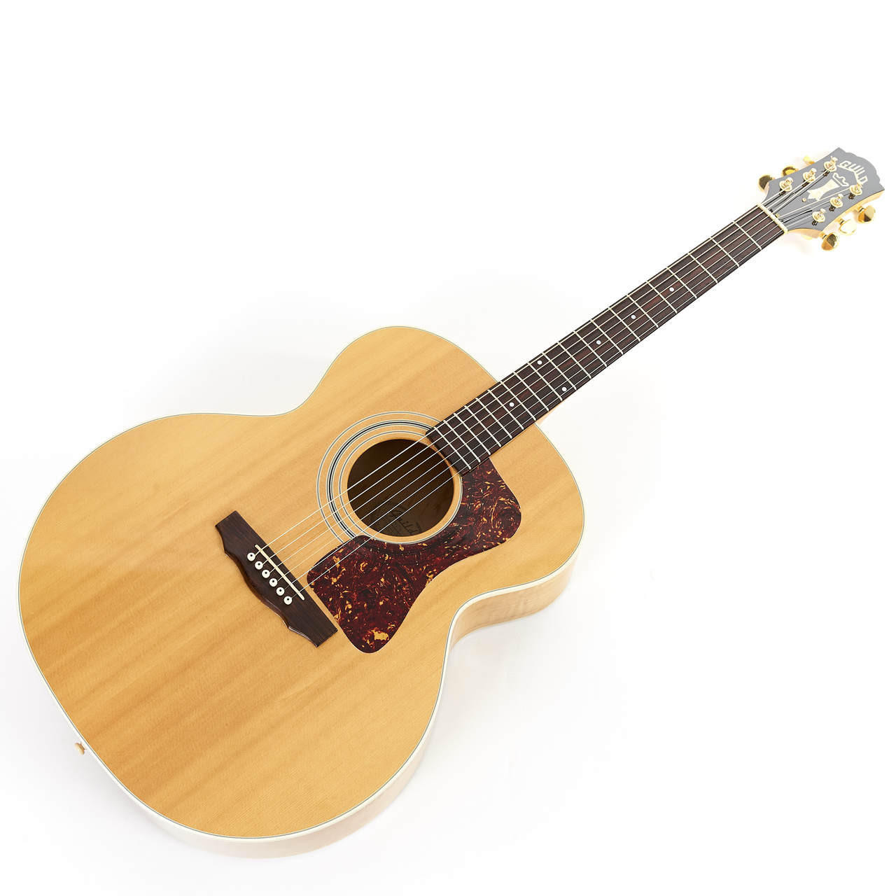 1994 Guild JF30-BL Jumbo Acoustic Guitar Natural Finish | Cream