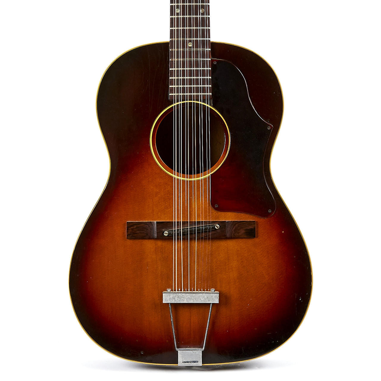 Vintage Gibson B-25-12 12-String Sunburst 1968 | Cream City Music