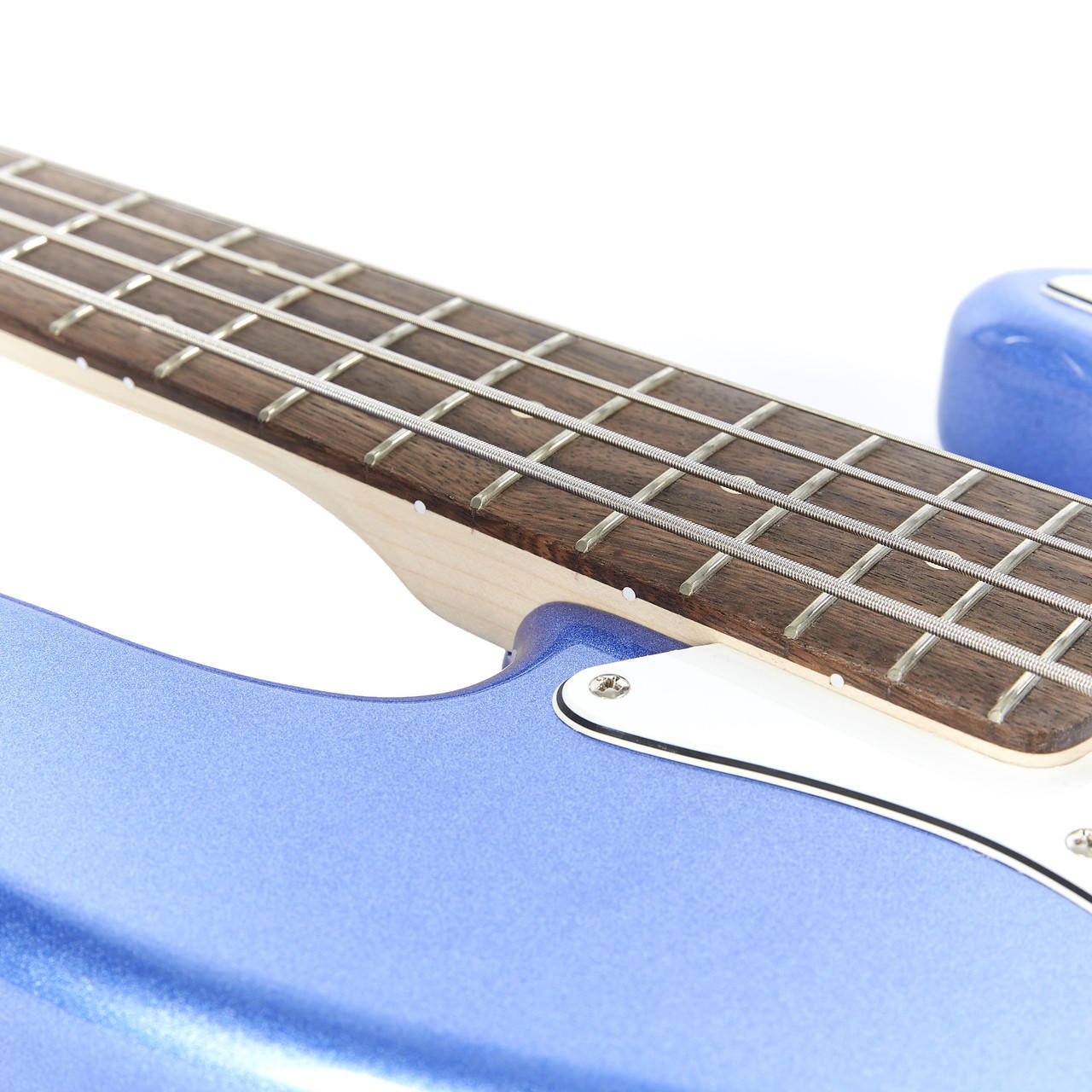 Squier Contemporary Jazz Bass in Ocean Blue Metallic | Cream City