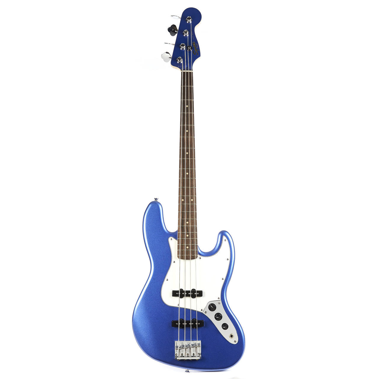 Squier Contemporary Jazz Bass in Ocean Blue Metallic | Cream City