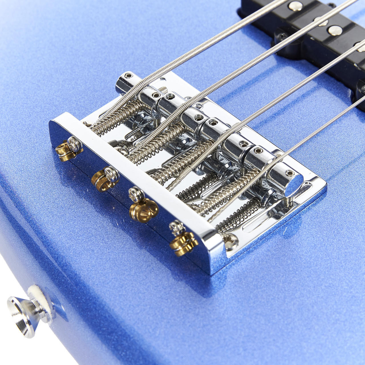 Squier Contemporary Jazz Bass in Ocean Blue Metallic | Cream City