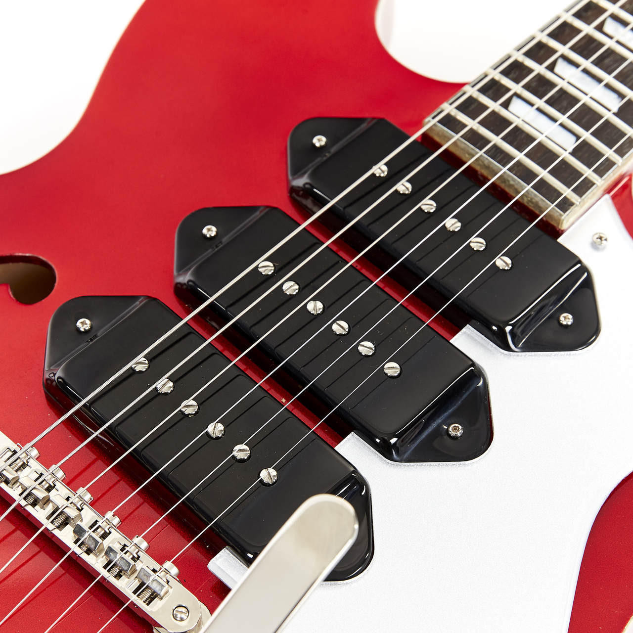 2014 Epiphone Riviera P93 Red Pearl Finish | Cream City Music