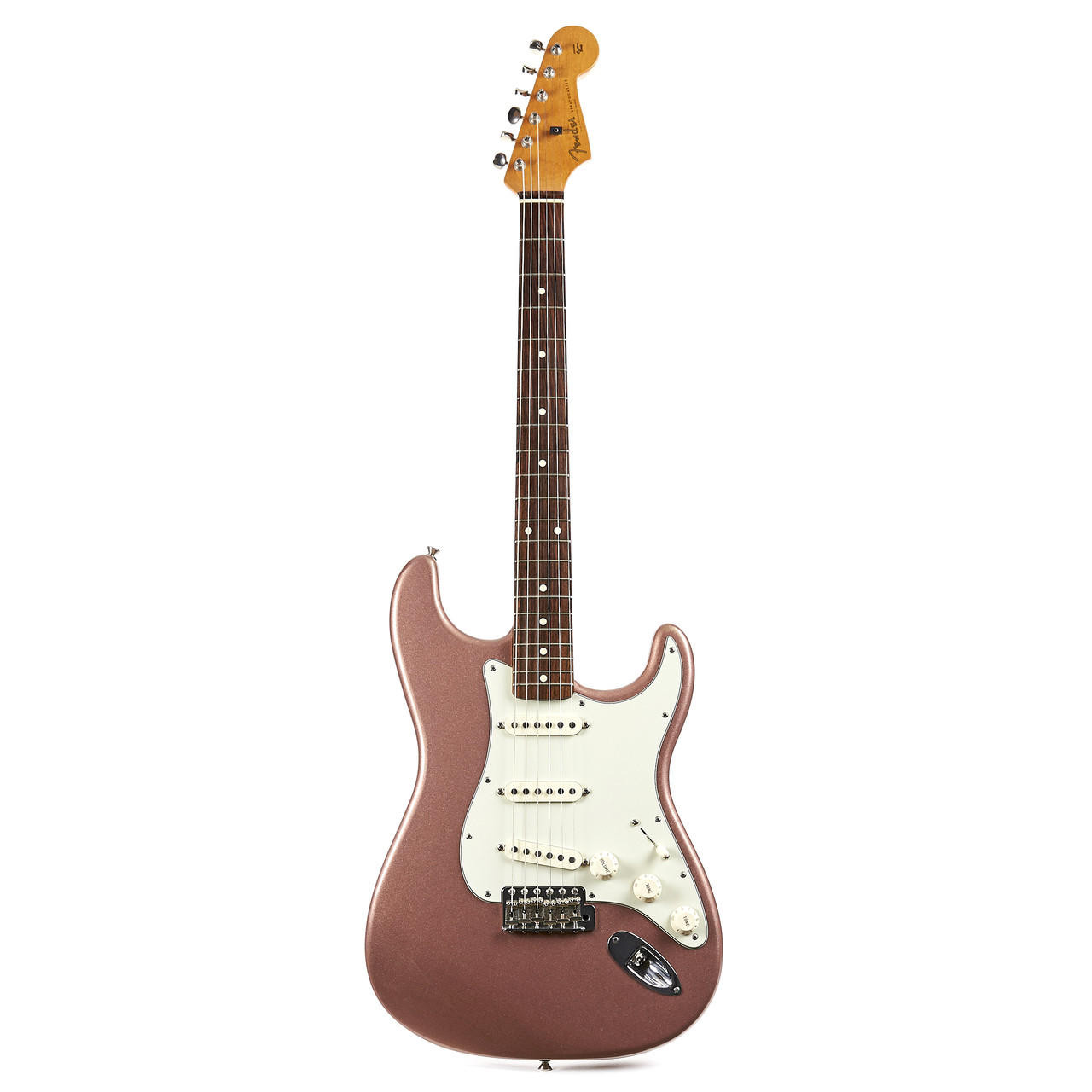 2002 Fender 60's Classic Series Stratocaster Burgundy Mist | Cream