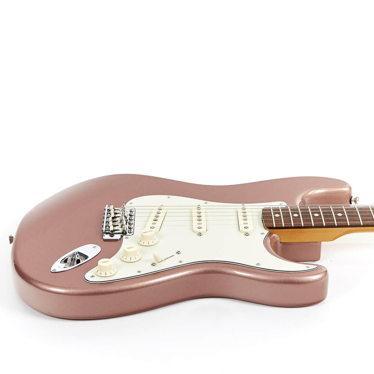 2002 Fender 60's Classic Series Stratocaster Burgundy Mist | Cream