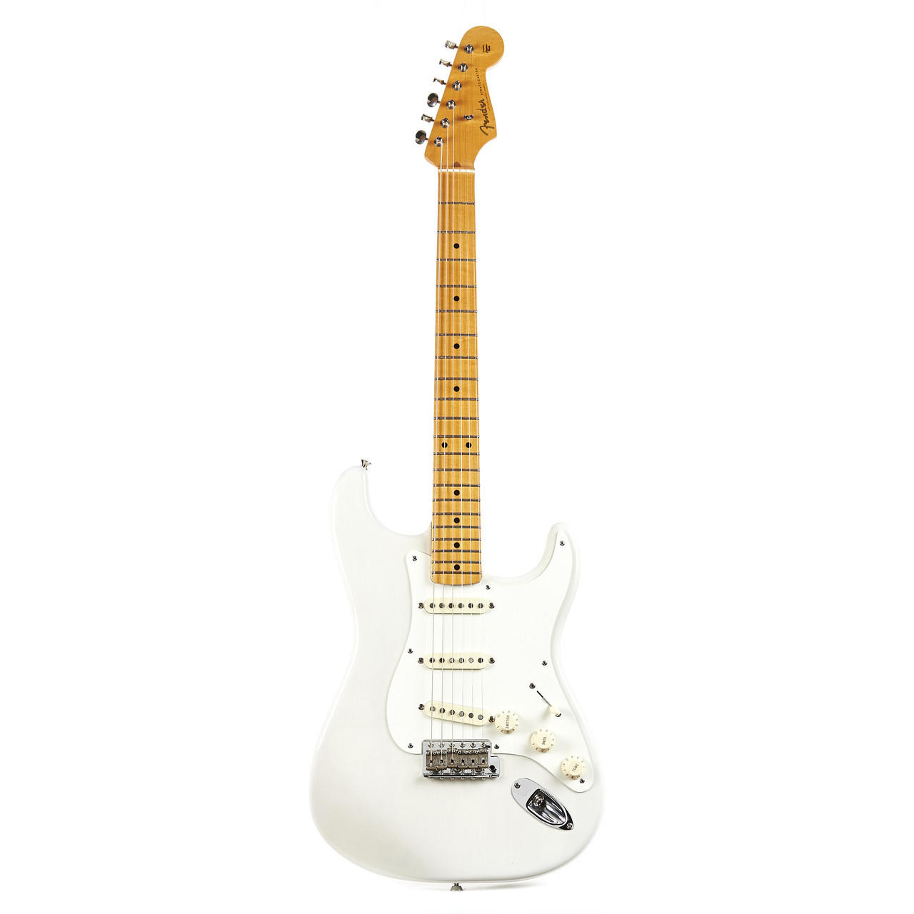 2006 Fender Eric Johnson Stratocaster White Blonde Finish | Cream