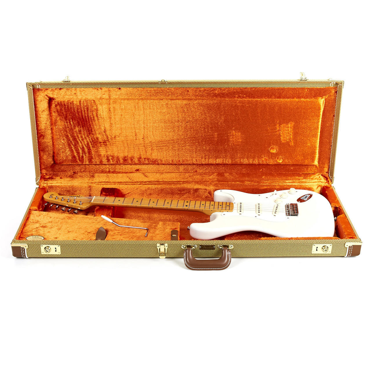 2006 Fender Eric Johnson Stratocaster White Blonde Finish | Cream