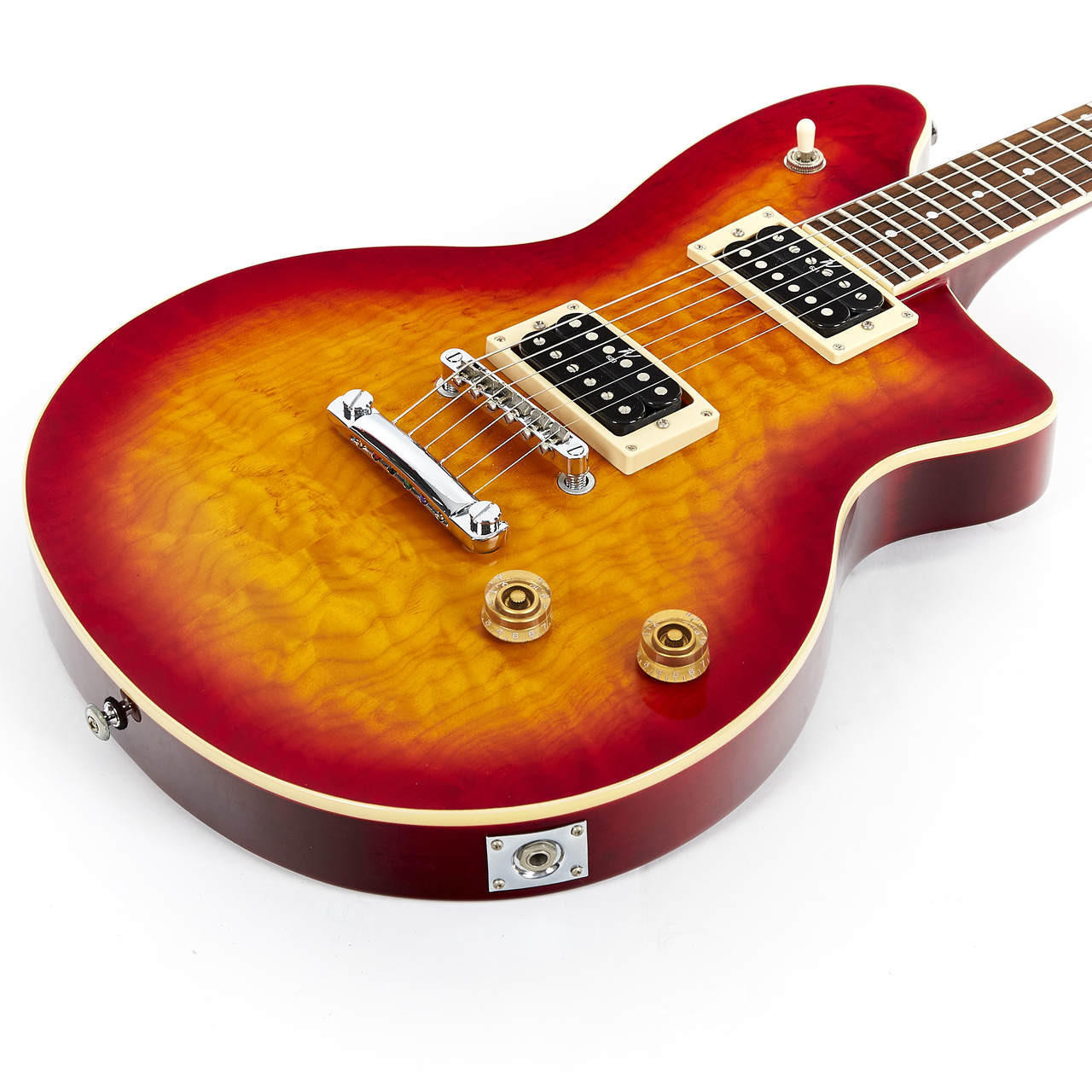 1997 Washburn P-II Singlecut Electric Guitar Sunburst Finish