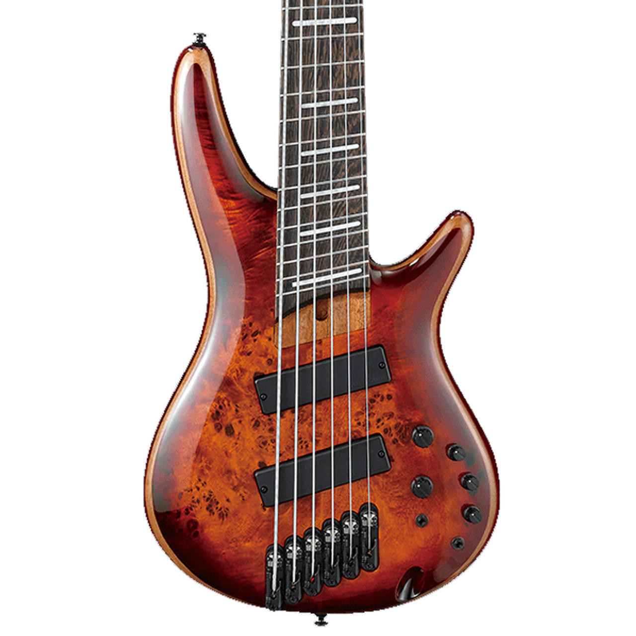 Ibanez SRMS806 Brown Topaz Burst 6弦ベース Ibanez SRMS806 Bass Workshop 6 String in Brown Topaz Burst | Cream