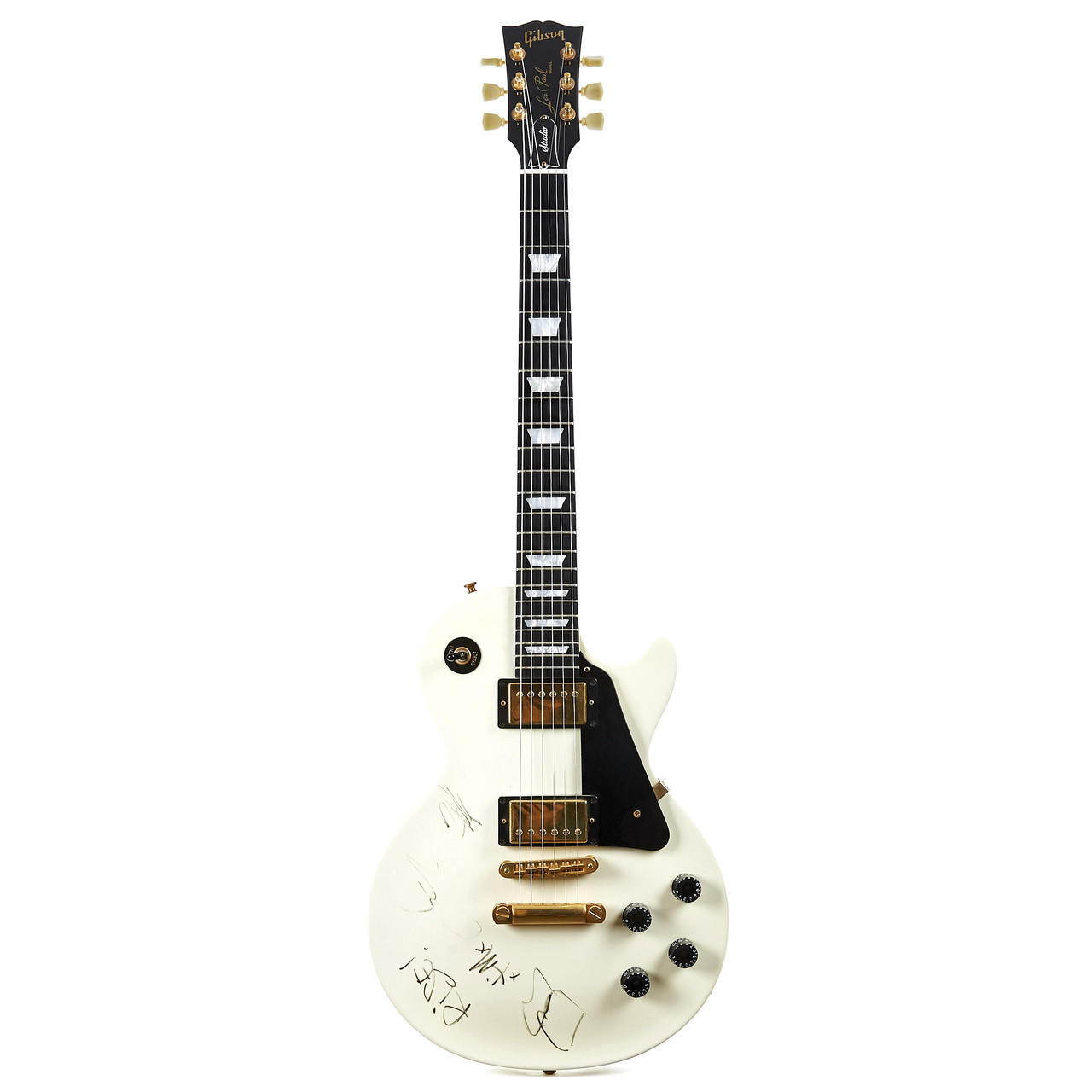 2008 Gibson Les Paul Studio Electric Guitar Alpine White | Cream