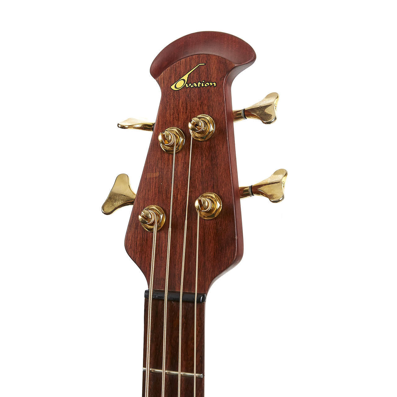 1993 Ovation Celebrity Deluxe CC274 Acoustic Electric Bass Black