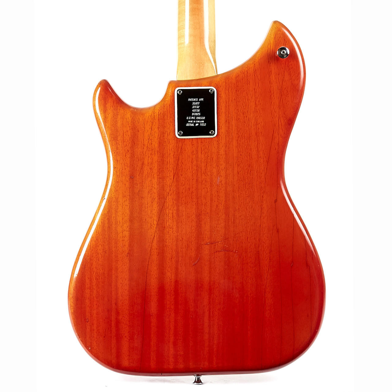 Vintage Burns Nu-Sonic Bass Cherry 1964 | Cream City Music