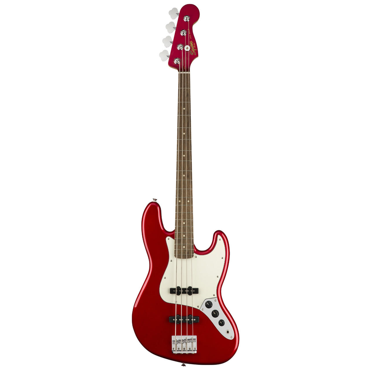 Squier Contemporary Series Jazz Bass Indian Laurel - Metallic Red