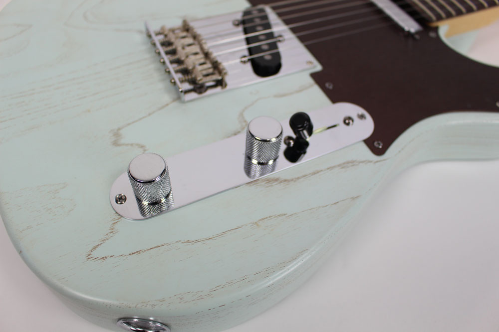 Fender FSR American Telecaster Rustic Ash Electric Guitar in Sonic