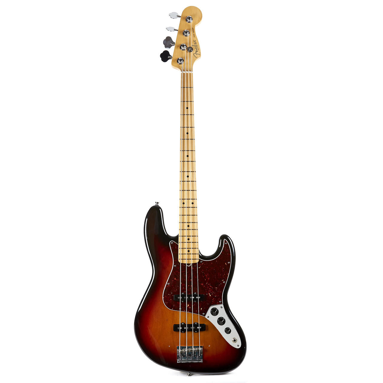 Used Fender American Standard Jazz Bass Sunburst 2015 | Cream City