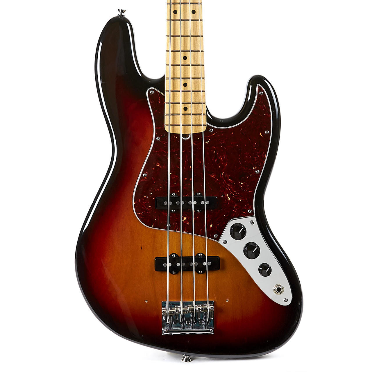 Used Fender American Standard Jazz Bass Sunburst 2015 | Cream City