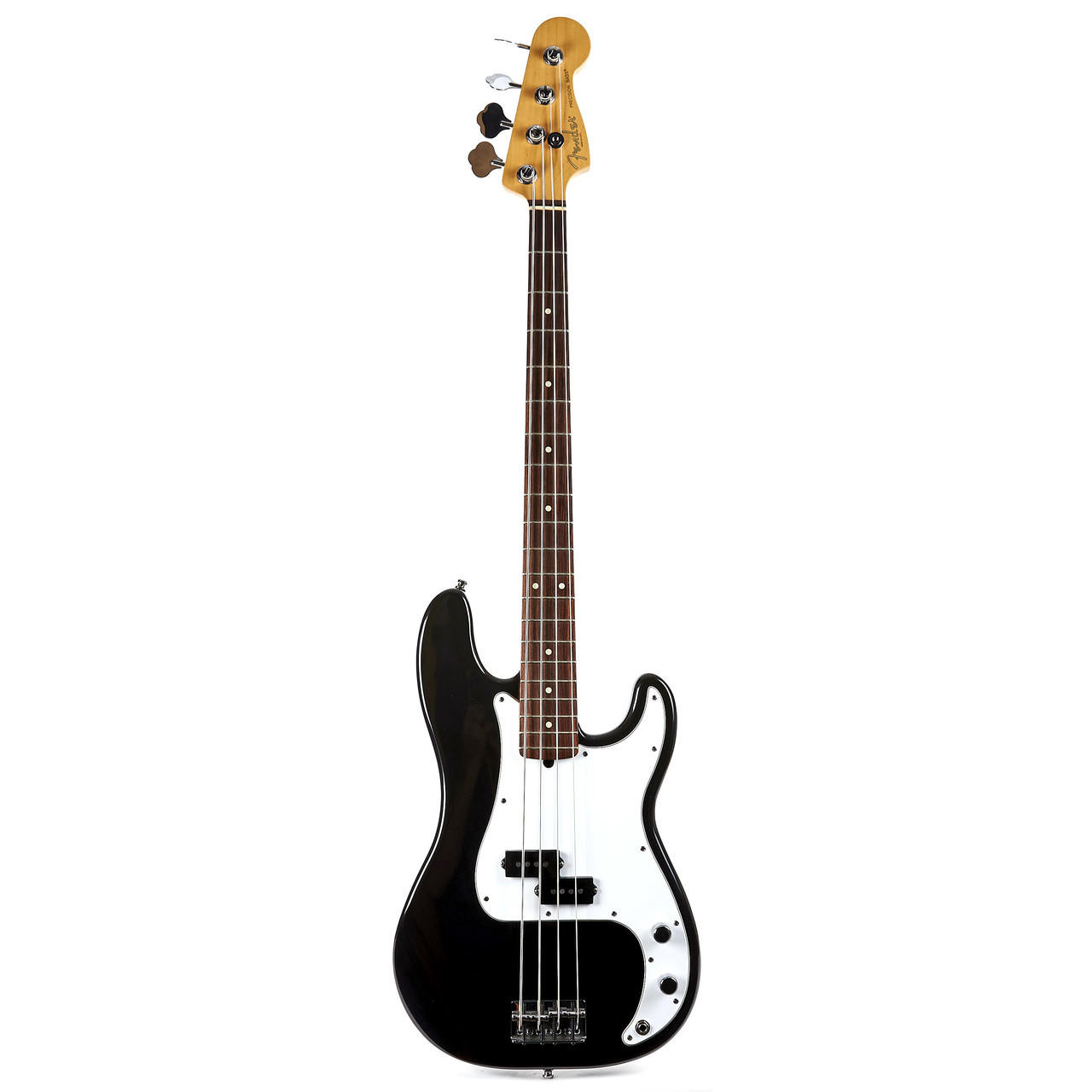 Used Fender American Standard Precision Bass Black 1997 | Cream