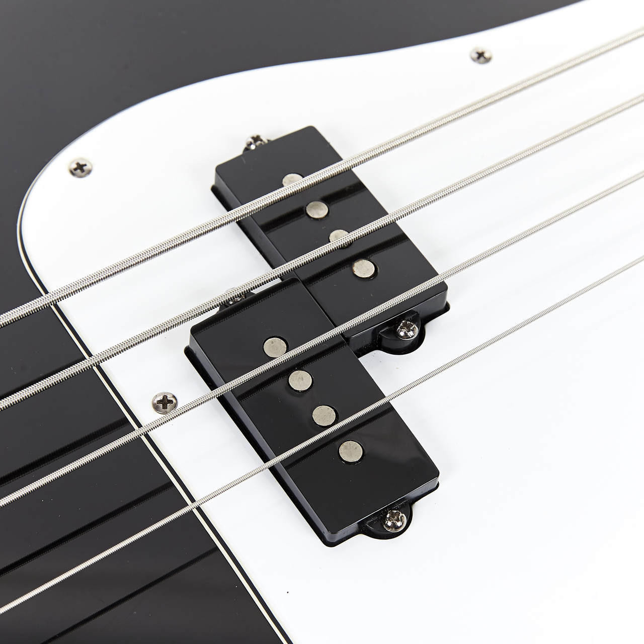 Used Fender American Standard Precision Bass Black 1997 | Cream