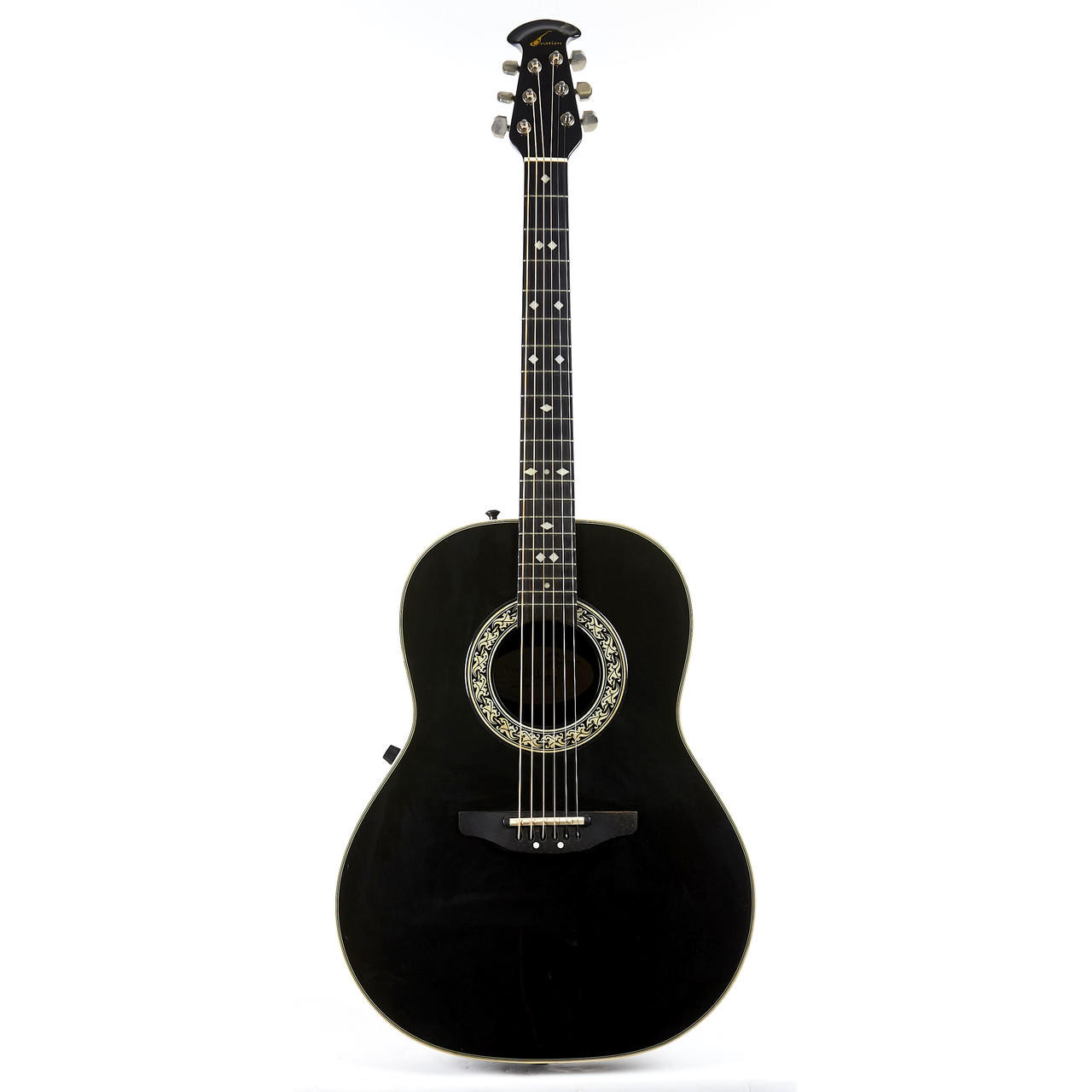 Used Ovation Model 1712 Custom Balladeer Black 1989 | Cream City Music