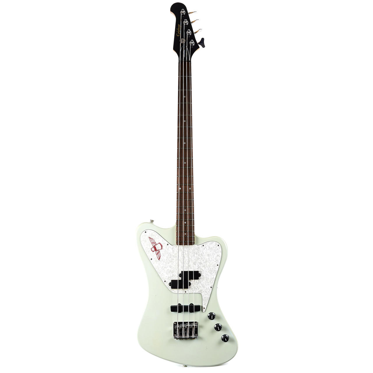 ベース Epiphone Non-Reverse Thunderbird Used Epiphone Thunderbird Bass Non Reverse Sea Foam Green 1997