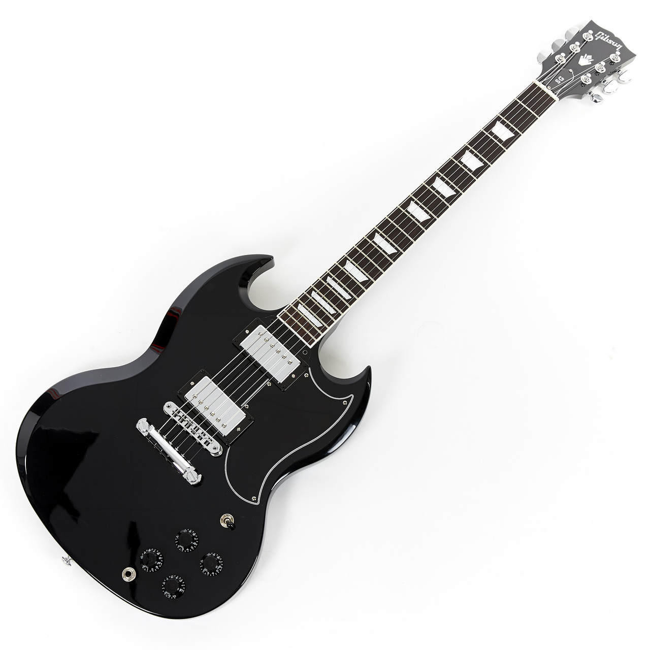 Gibson SG Standard ブラックエレキギター Used Gibson SG Standard Ebony 2018 | Cream City Music