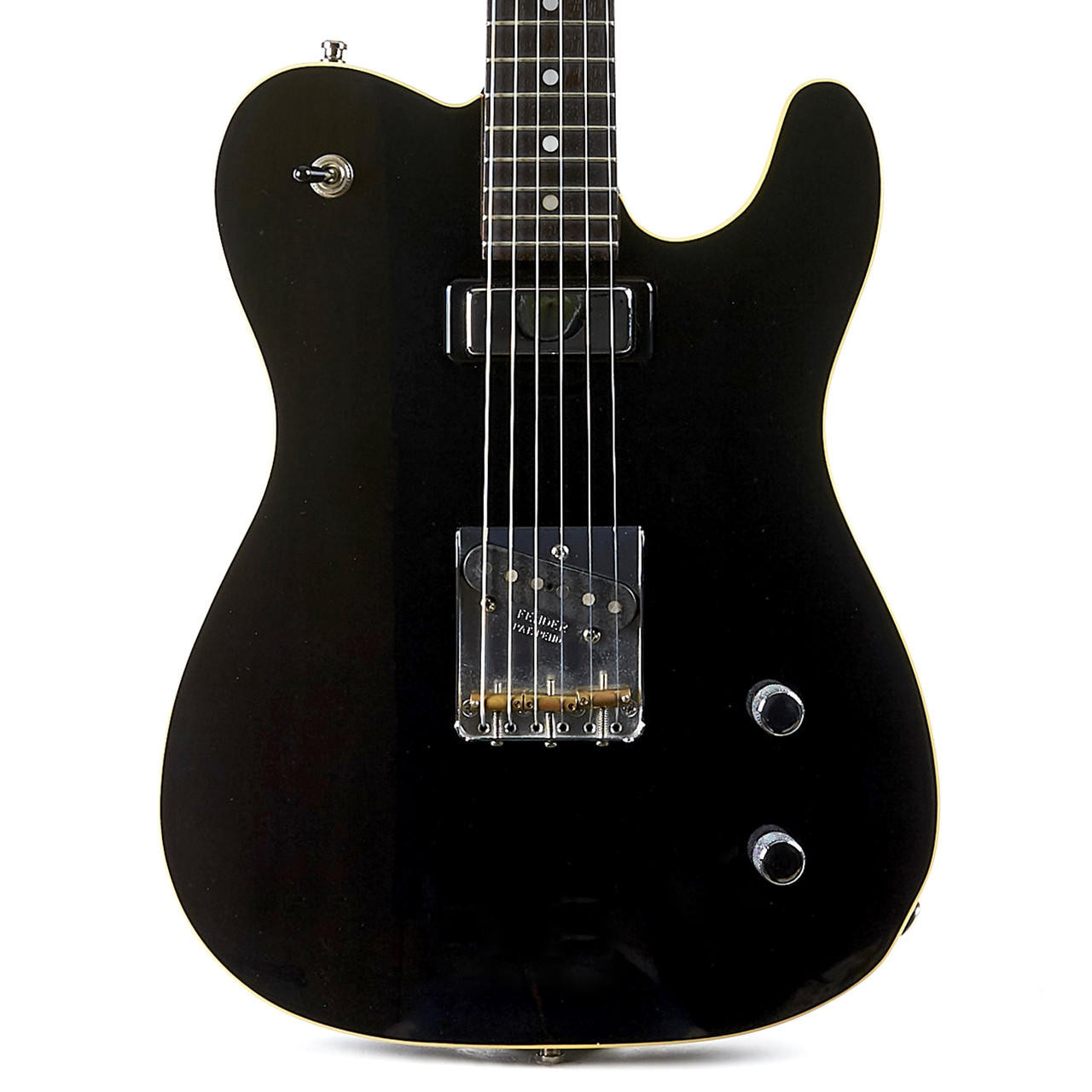 Used Fender Aerodyne Telecaster Black 2004 | Cream City Music