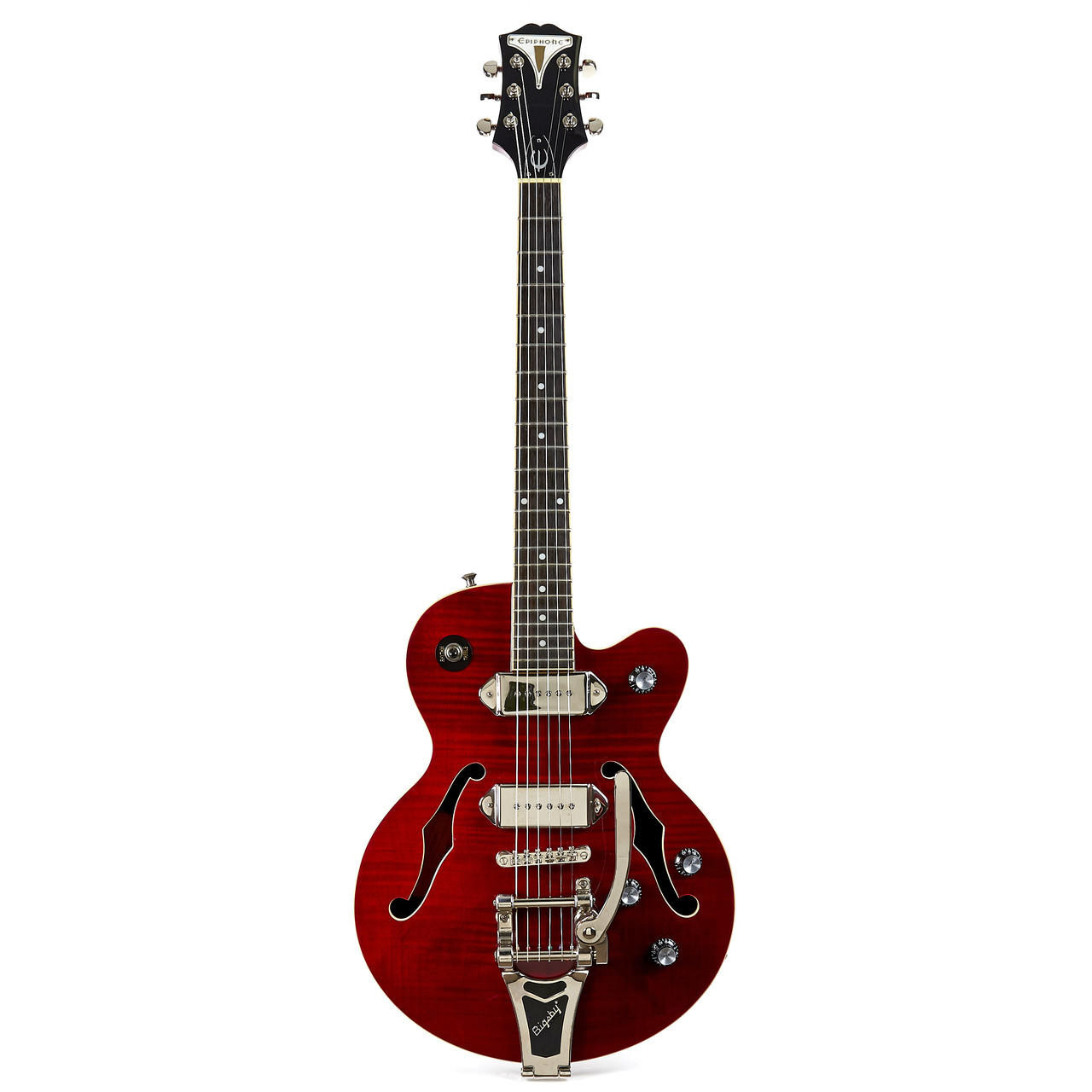 Used Epiphone Wildkat Wine Red 2015 | Cream City Music