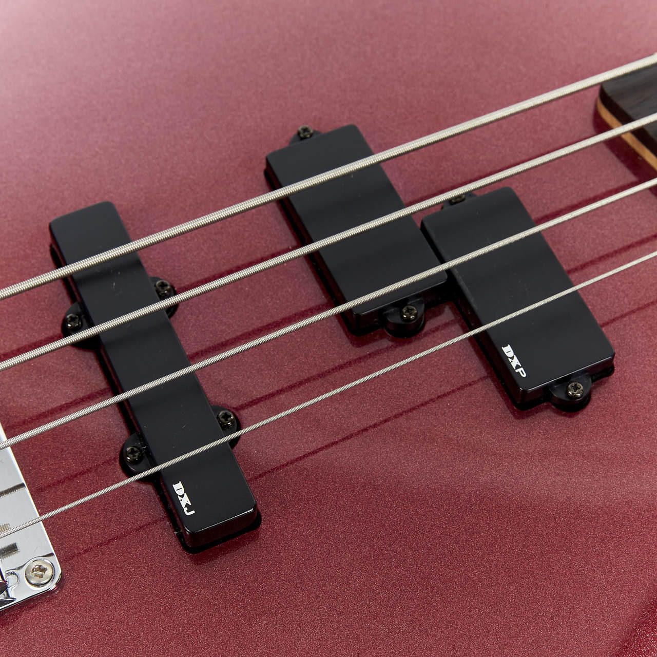 Used Ibanez Sound Gear SR300DX Metallic Raspberry 2002 | Cream