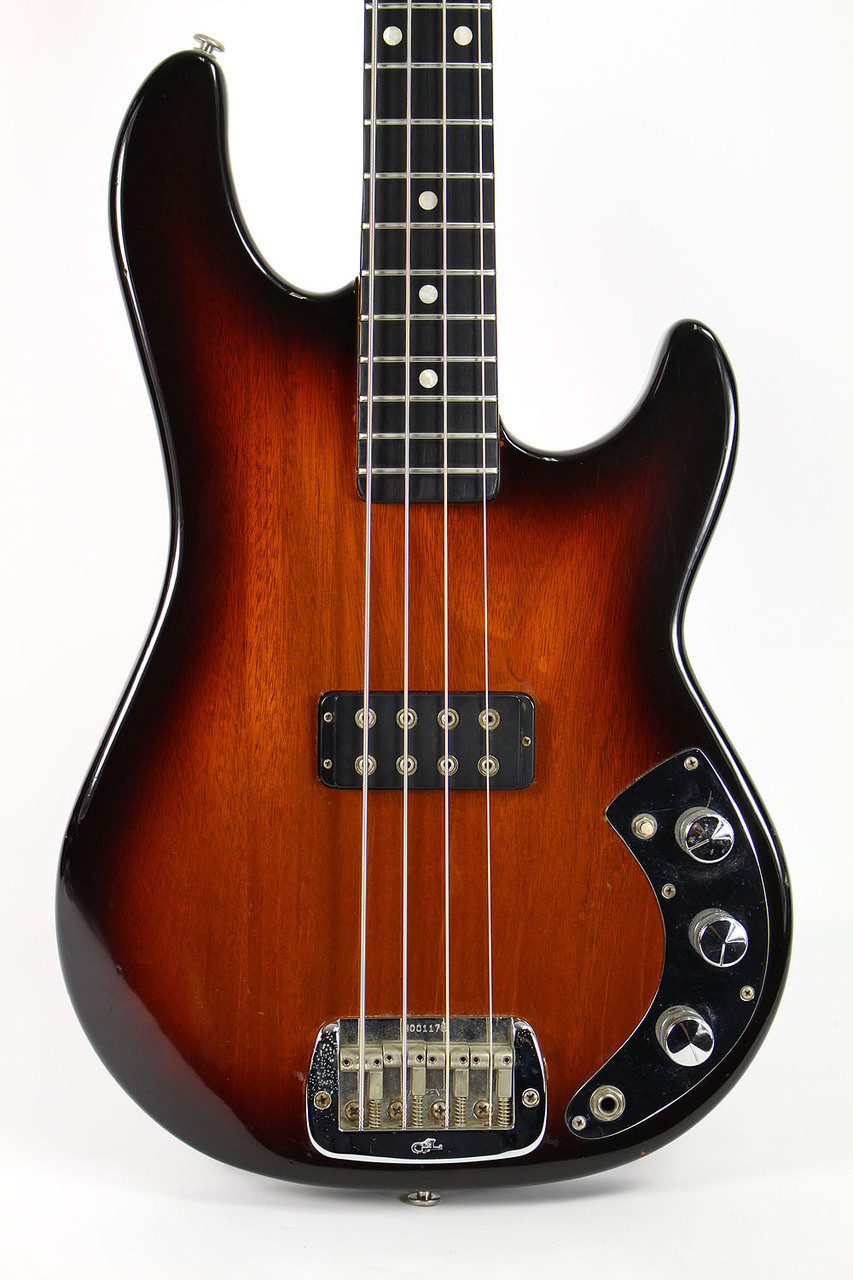 1980 G&L L-1000 Electric Bass Guitar Sunburst Finish | Cream City