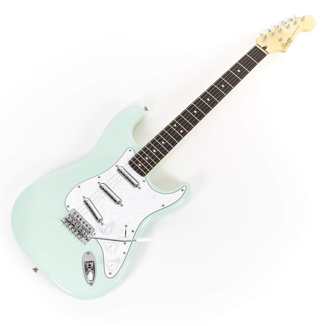 Used Squier Stratocaster Duncan Designed Lipstick Pickups Surf