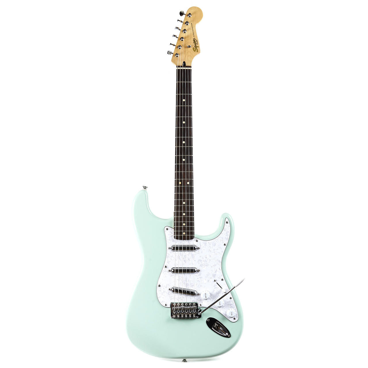 Used Squier Stratocaster Duncan Designed Lipstick Pickups Surf
