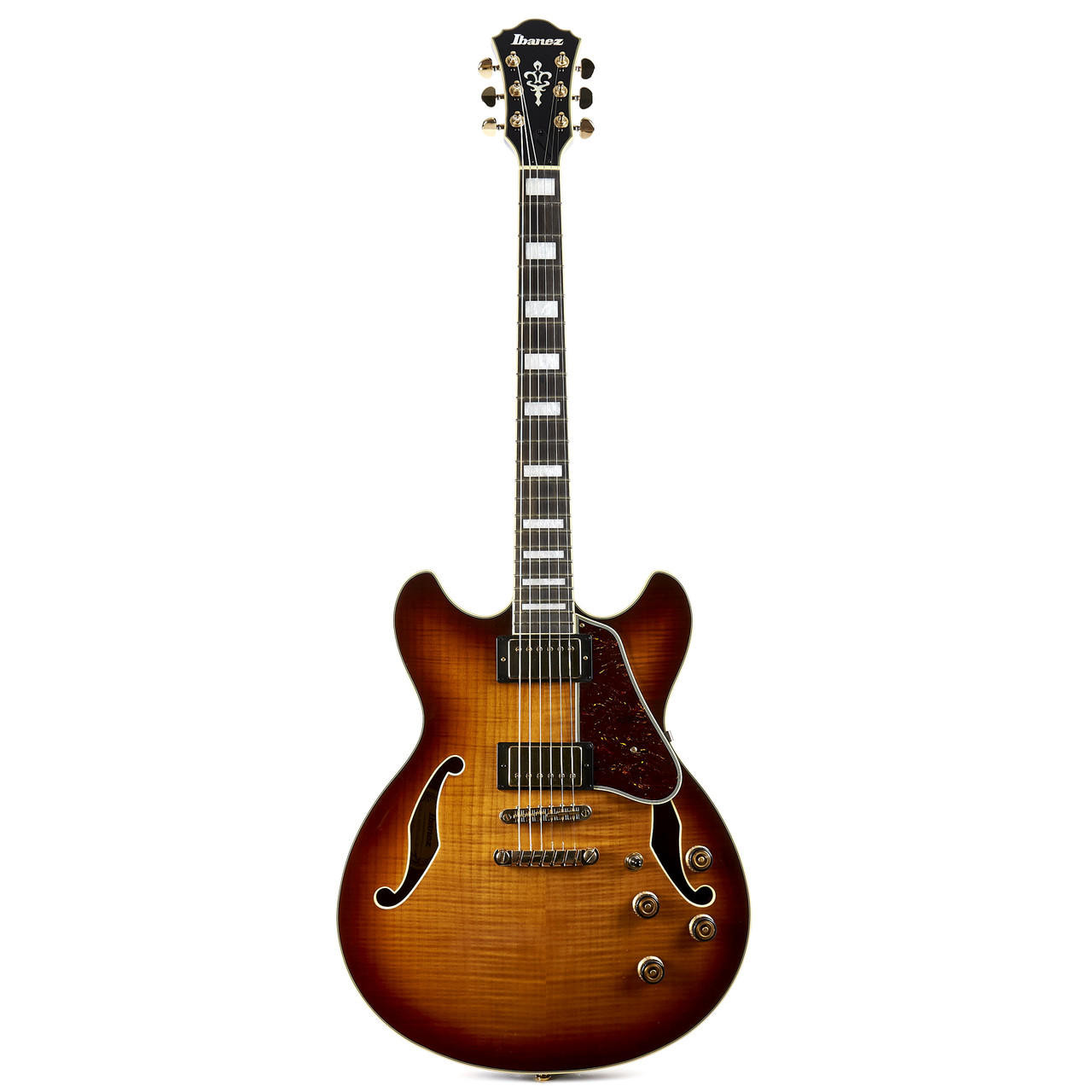 Ibanez セミホロウボディエレキギター サンバースト Ibanez AS93FM Artcore Expressionist Semi Hollow Body - Violin