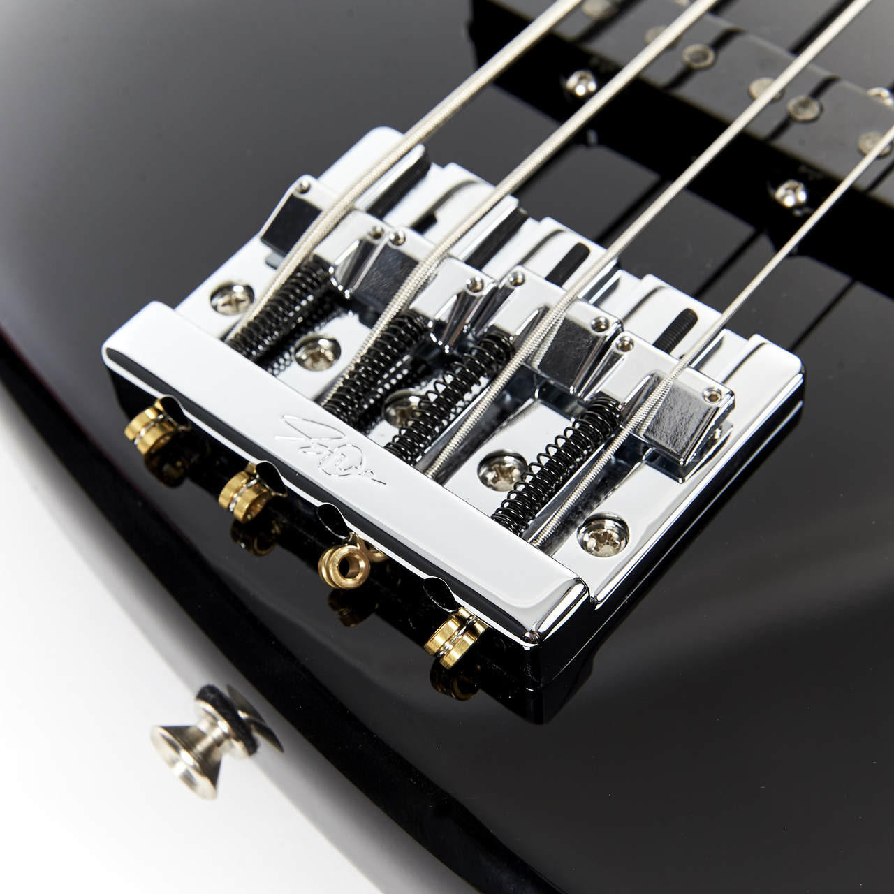 Fender USA Geddy Lee Jazz Bass Maple - Black | Cream City Music