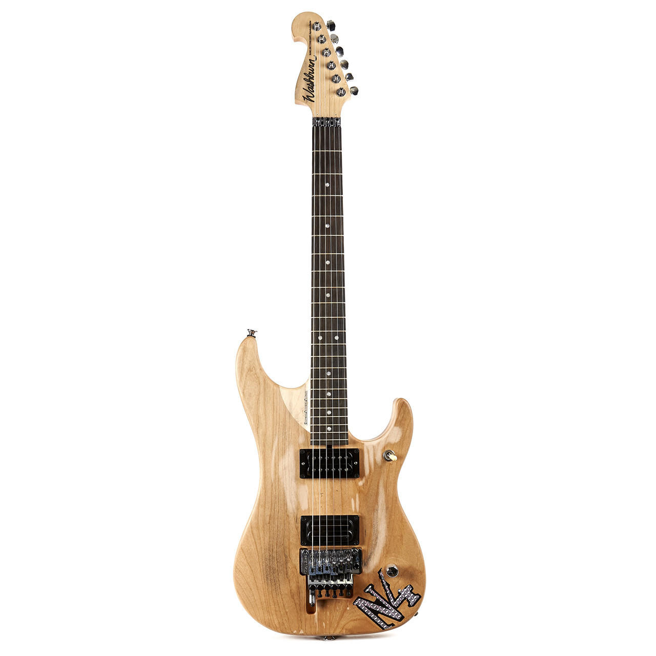 Washburn N4 Authentic Nuno Bettencourt USA Signature - Distressed