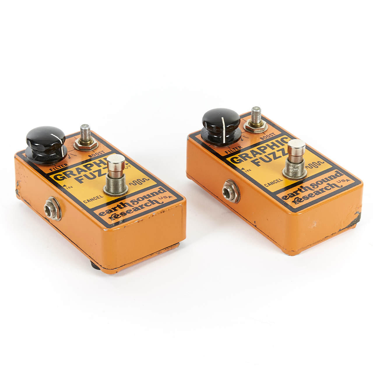 Vintage Earth Sound Research Graphic Fuzz Pedal - As Is Pair