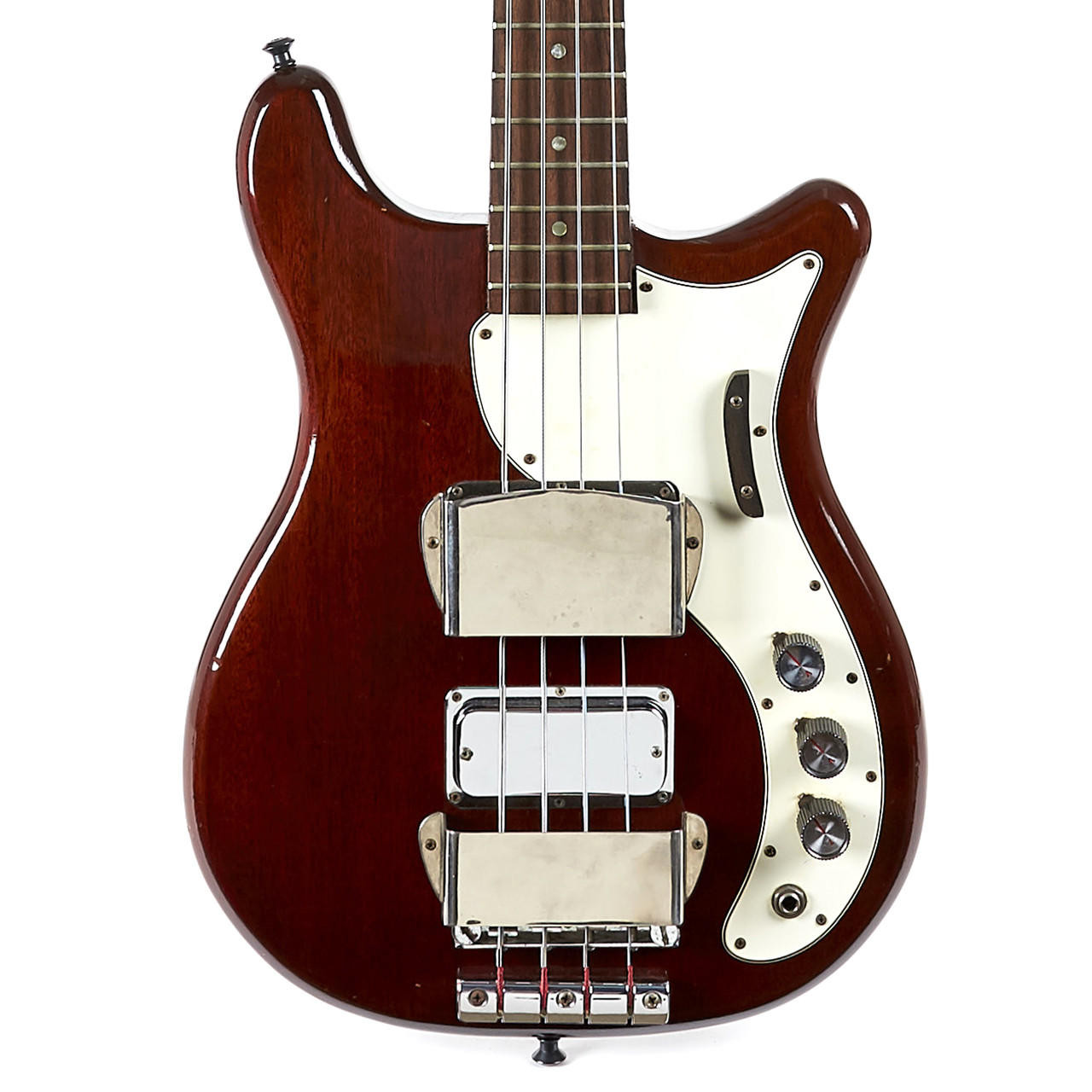 【現状品】Epiphone EmbassyBass【音出しOK】 Vintage Epiphone Embassy Deluxe Bass Cherry 1967 | Cream City Music