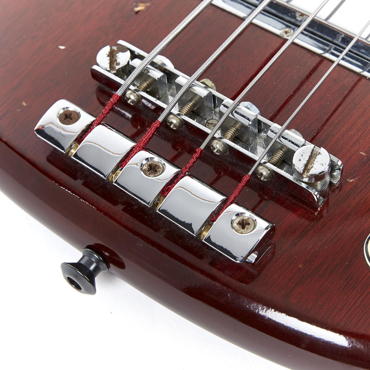 Vintage Epiphone Embassy Deluxe Bass Cherry 1967 | Cream City Music