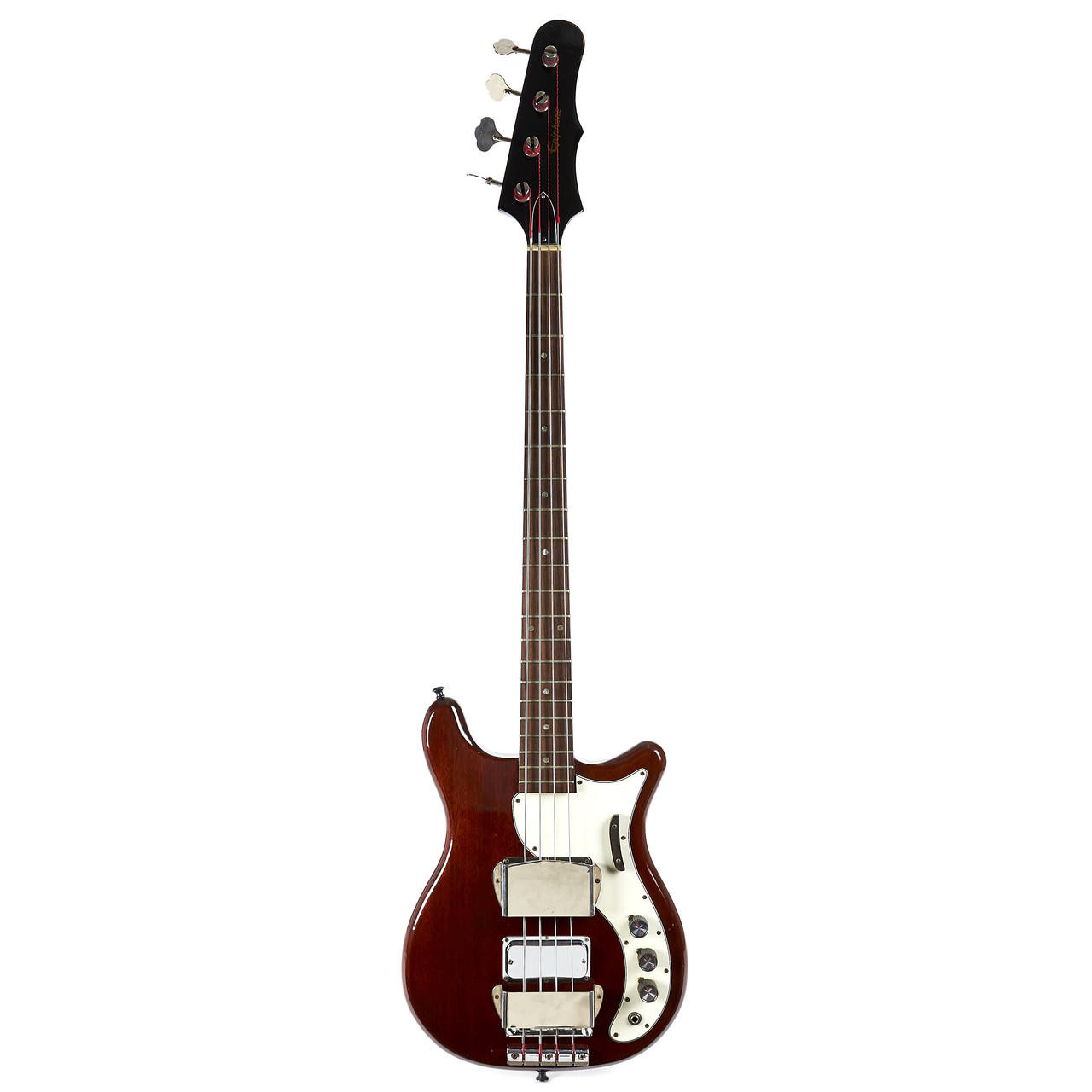 Vintage Epiphone Embassy Deluxe Bass Cherry 1967 | Cream City Music