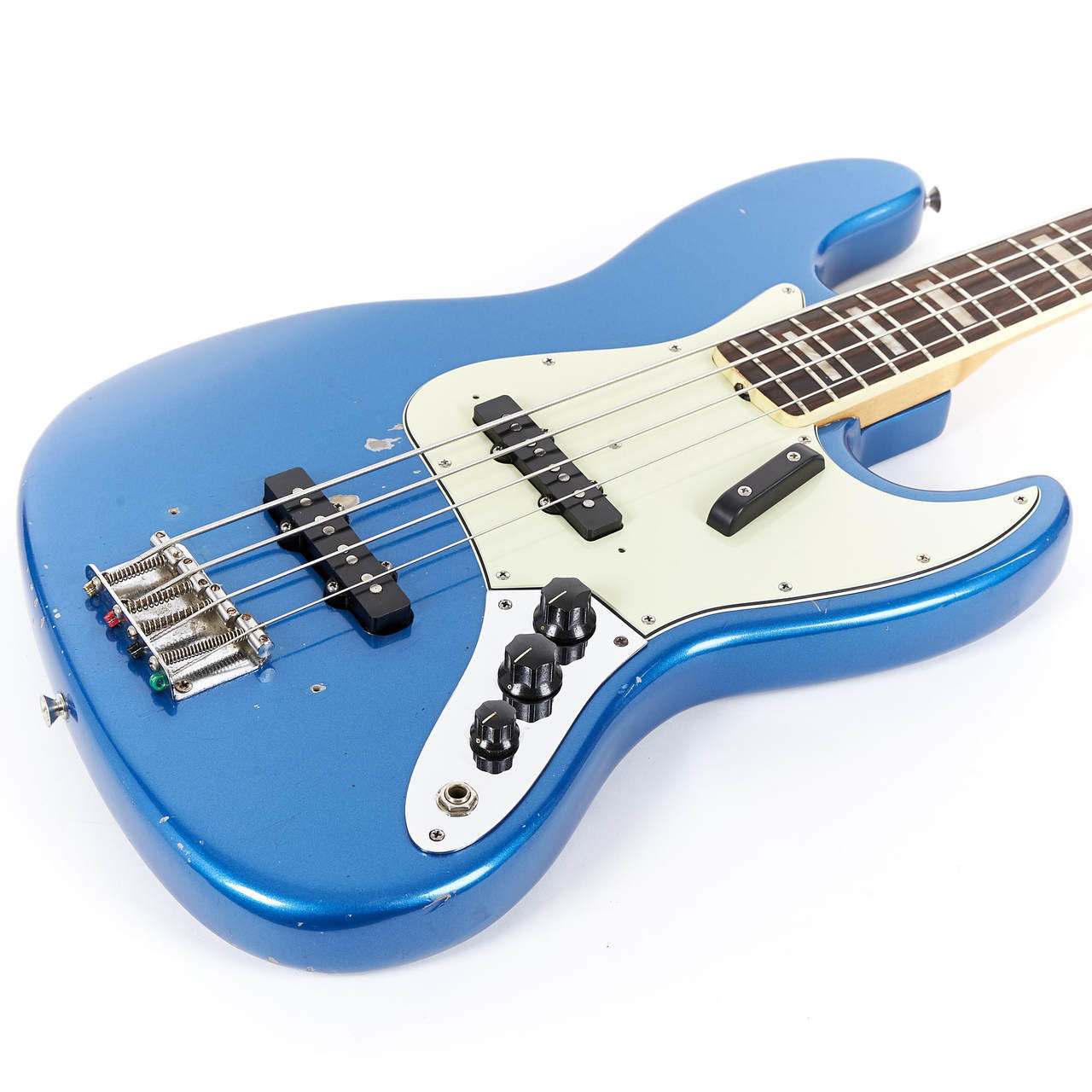 Vintage Fender Jazz Bass Lake Placid Blue 1971 | Cream City Music