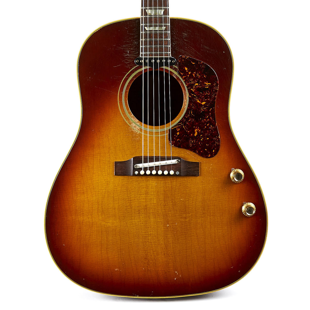 Vintage Gibson J-160E Sunburst 1967 | Cream City Music