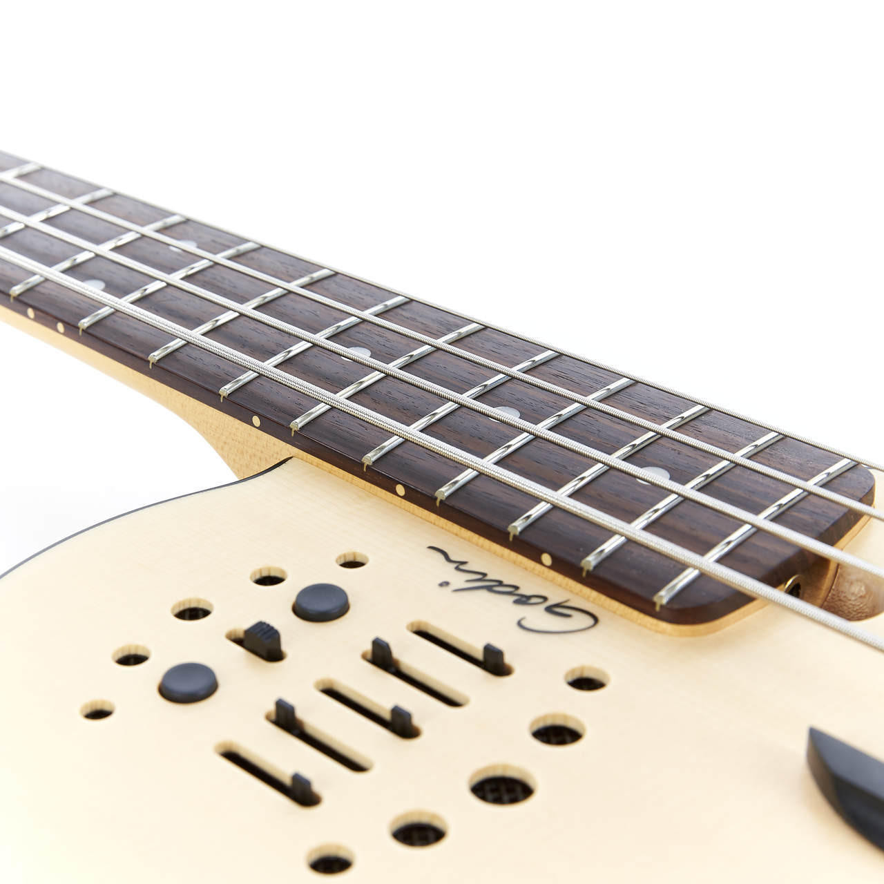 Godin A4 Ultra SA Acoustic-Electric Bass - Natural | Cream City Music