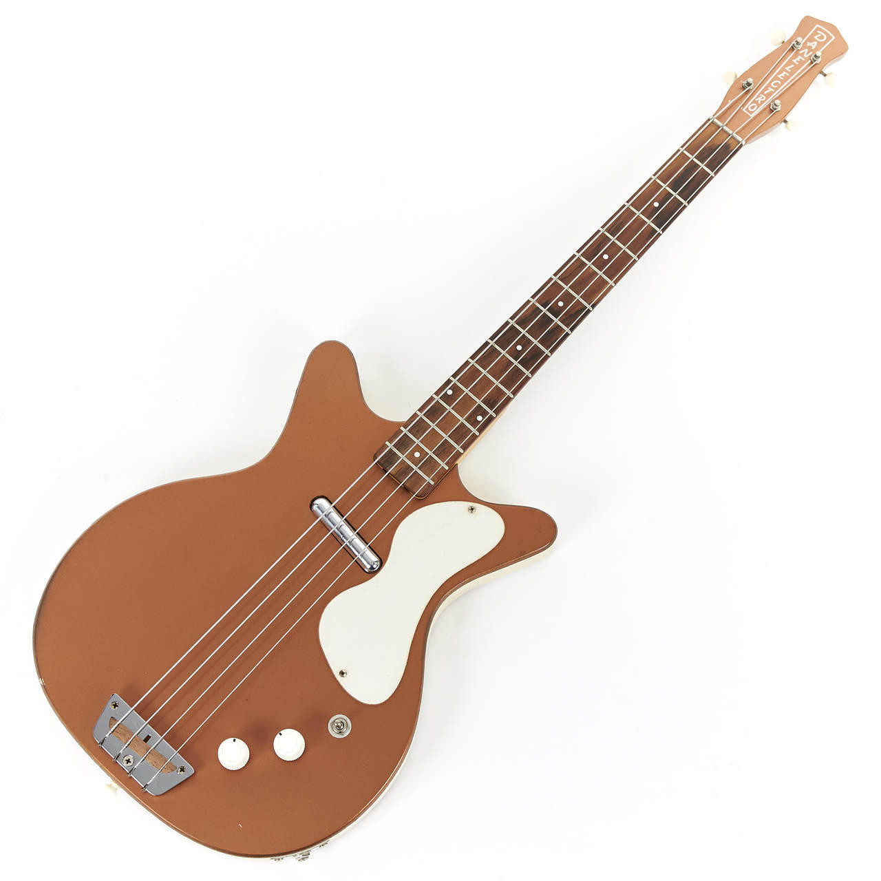 Vintage Danelectro Model 3412 Standard Shorthorn Bass Copper 1960