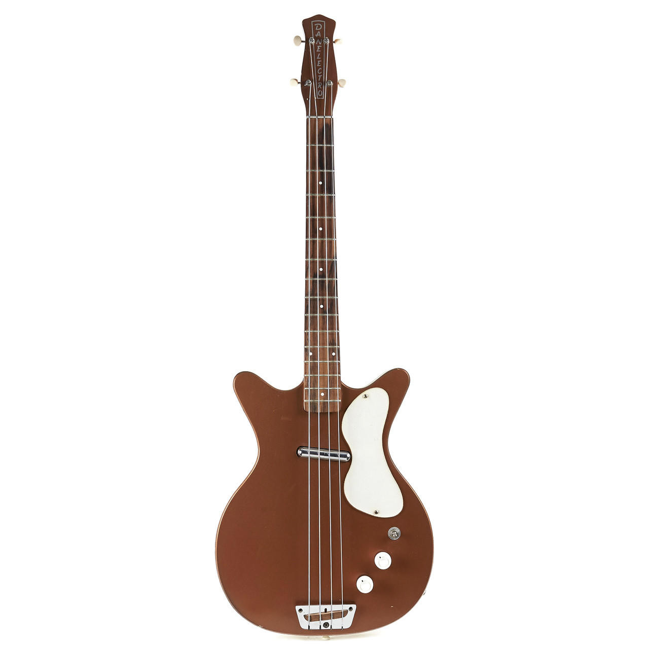 Vintage Danelectro Model 3412 Standard Shorthorn Bass Copper 1960